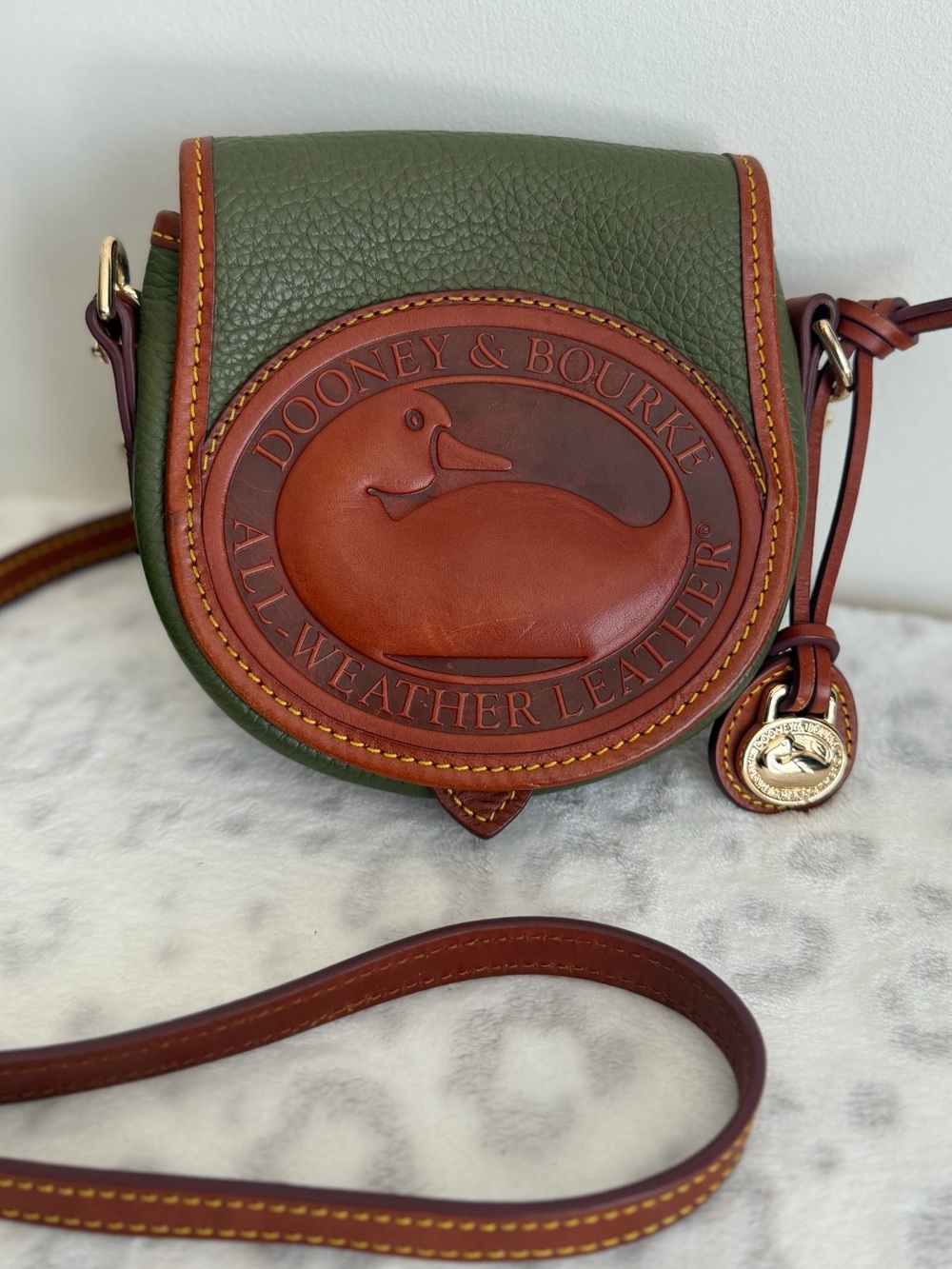Dooney & Bourke All Weather Leather 2 Duck Bag